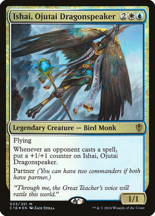 Ishai Ojutai Dragonspeaker [Commander 2016] - MTG Single