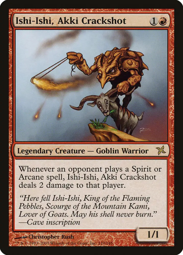 Ishi-Ishi Akki Crackshot [Betrayers of Kamigawa] - MTG Single