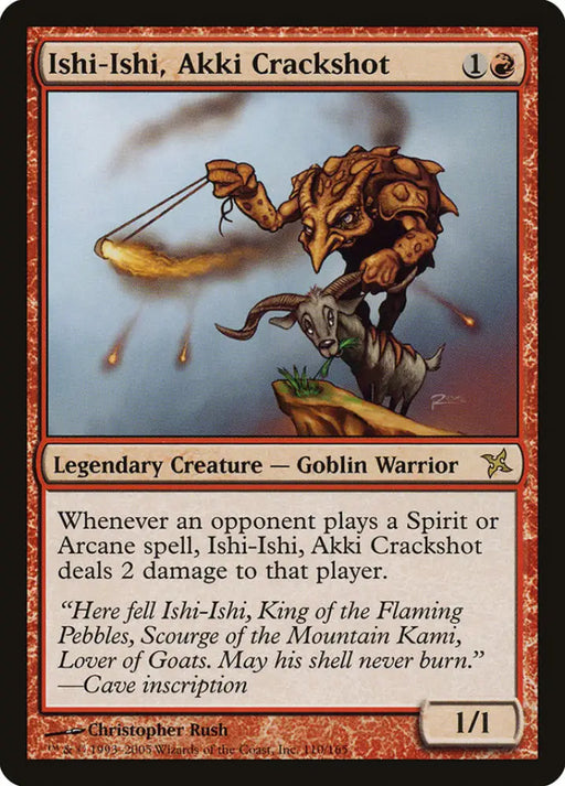 Ishi-Ishi Akki Crackshot [Betrayers of Kamigawa] - MTG Single