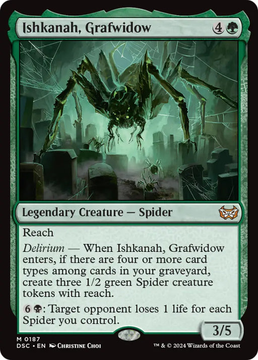Ishkanah Grafwidow [Duskmourn: House of Horror Commander] - MTG Single