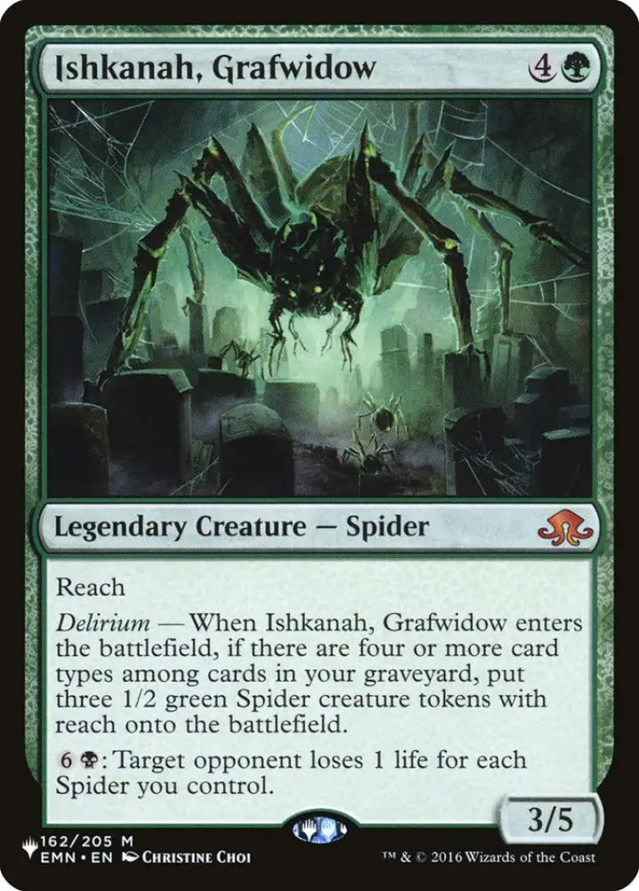 Ishkanah Grafwidow [The List] - MTG Single