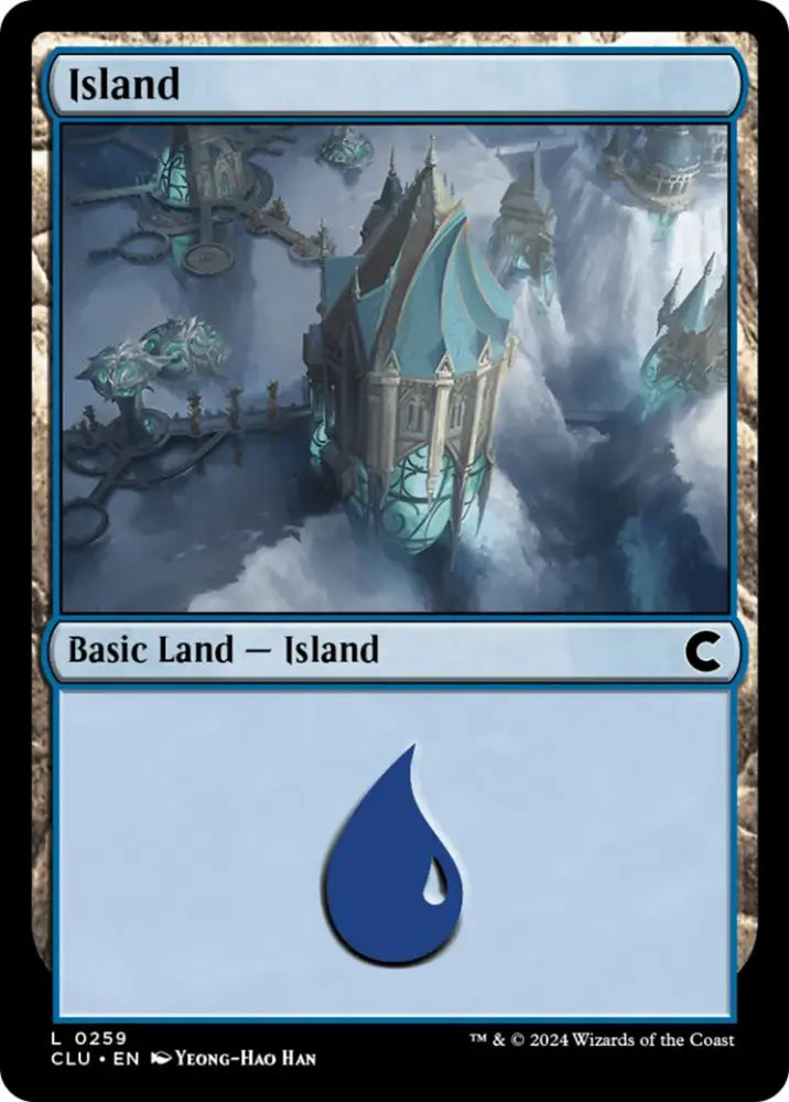 Island (0259) [Ravnica: Clue Edition] - MTG Single