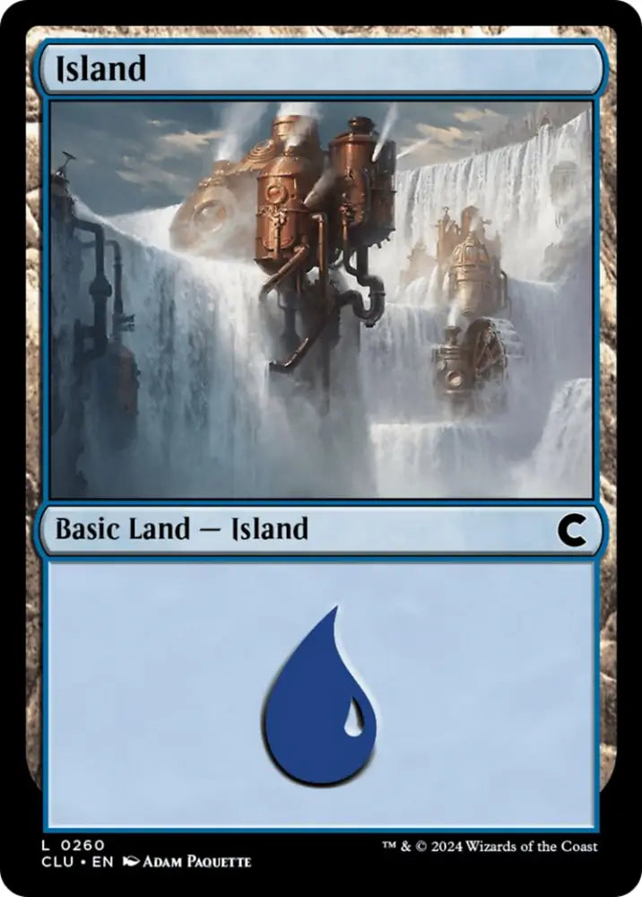 Island (0260) [Ravnica: Clue Edition] - MTG Single