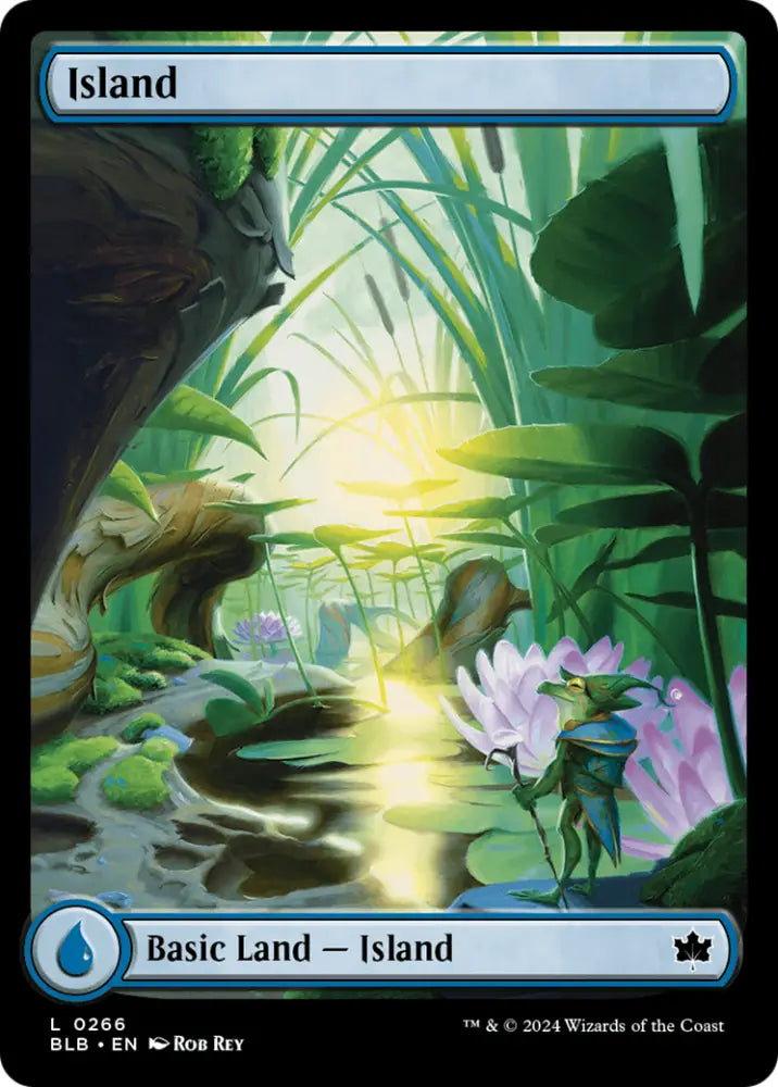 Island (0266) [Bloomburrow] - MTG Single