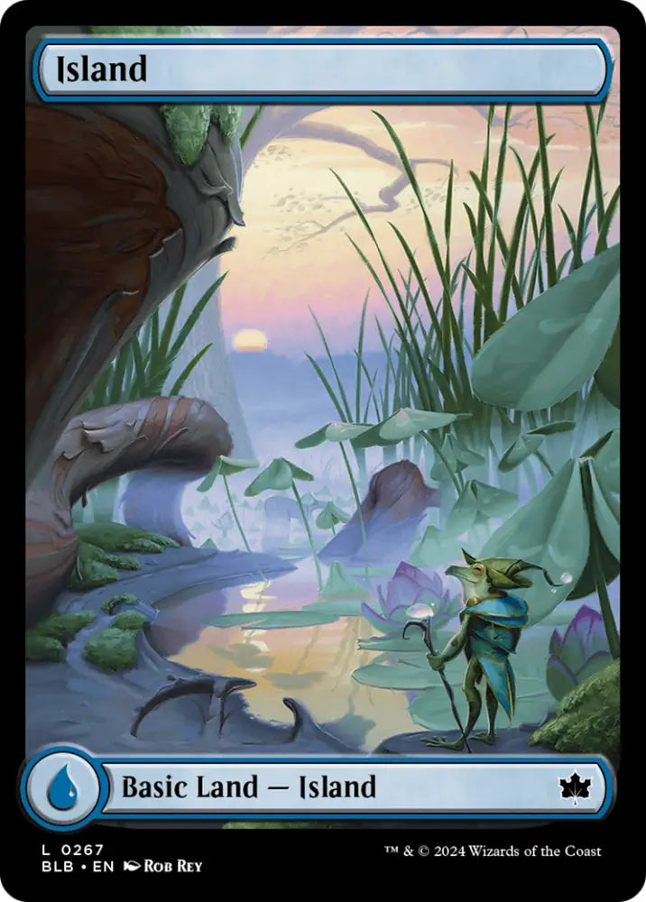 Island (0267) [Bloomburrow] - MTG Single