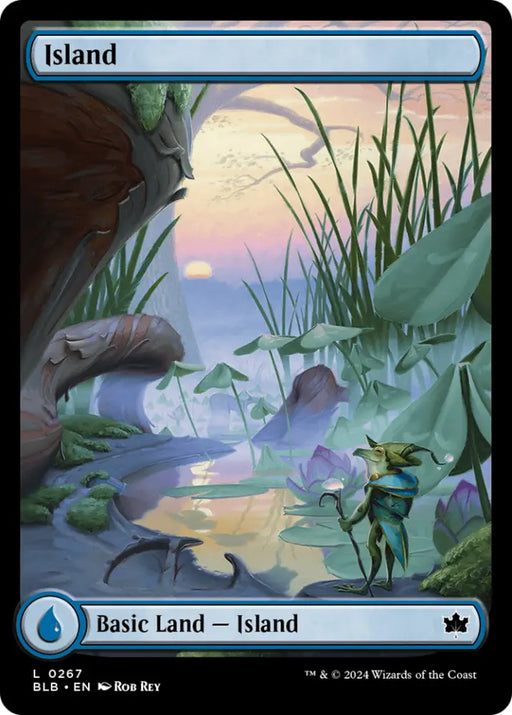 Island (0267) [Bloomburrow] - MTG Single