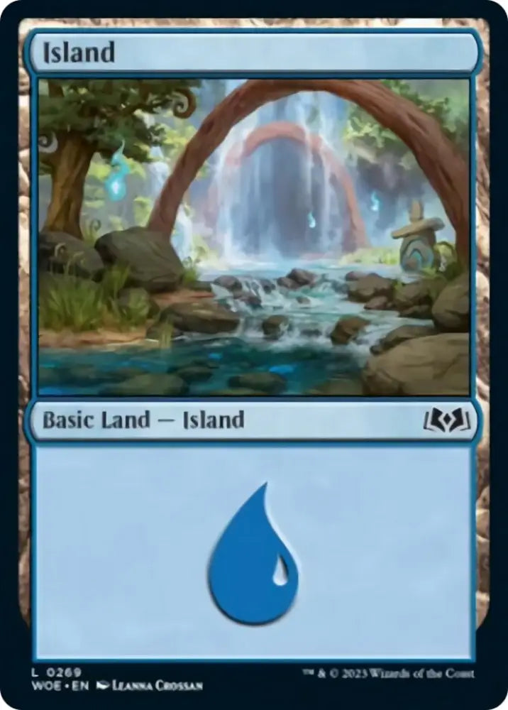 Island (0269) [Wilds of Eldraine] - MTG Single