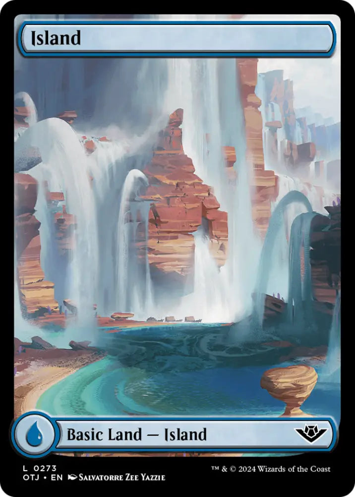 Island (0273) [Outlaws of Thunder Junction] - MTG Single