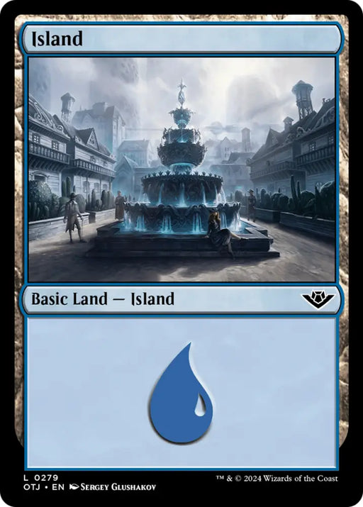 Island (0279) [Outlaws of Thunder Junction] - MTG Single