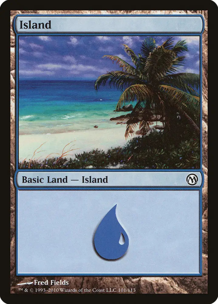 Island (101) [Duels of the Planeswalkers] - MTG Single