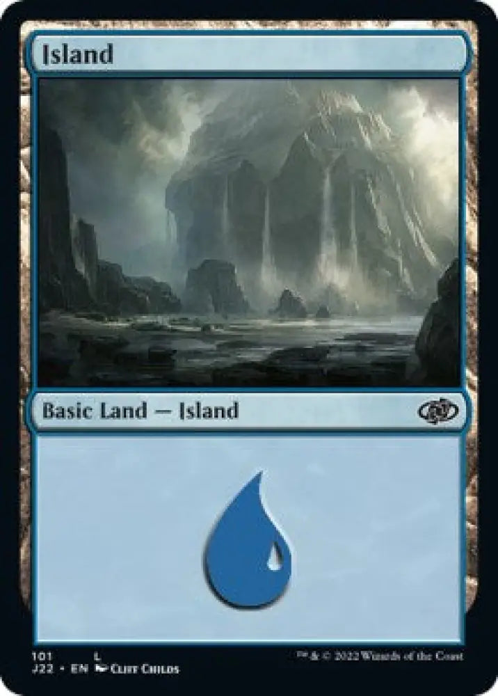 Island (101) [Jumpstart 2022] - MTG Single