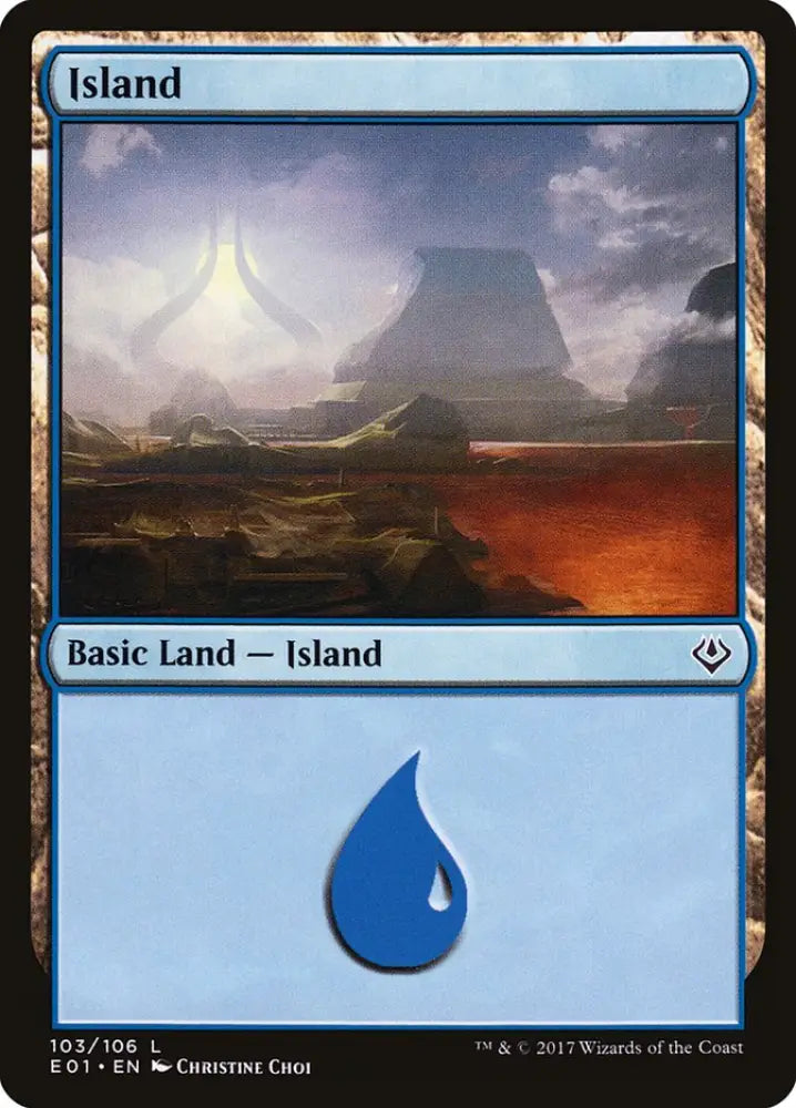 Island (103) [Archenemy: Nicol Bolas] - MTG Single