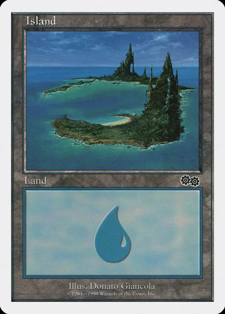 Island (110) [Battle Royale] - MTG Single