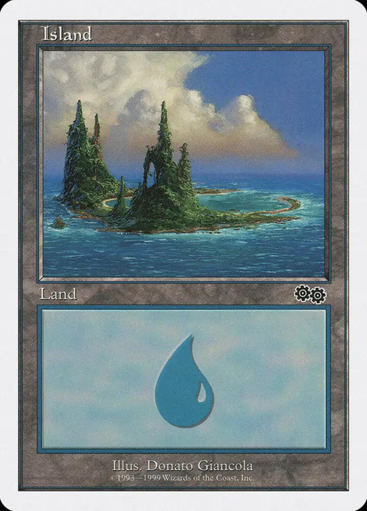 Island (111) [Battle Royale] - MTG Single