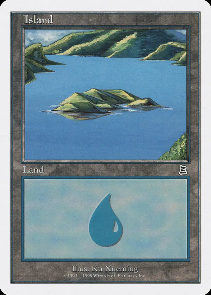 Island (113) [Battle Royale] - MTG Single