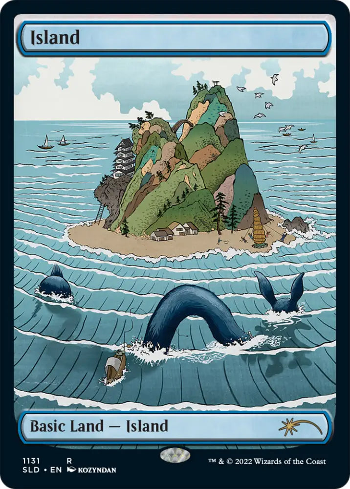 Island (1131) (Full-Art) [Secret Lair Drop Series] - MTG Single