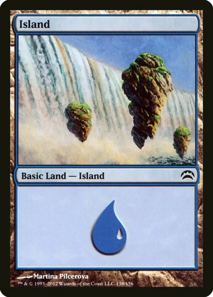 Island (138) [Planechase 2012] - MTG Single