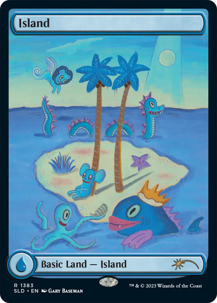 Island (1383) [Secret Lair Drop Series] - MTG Single