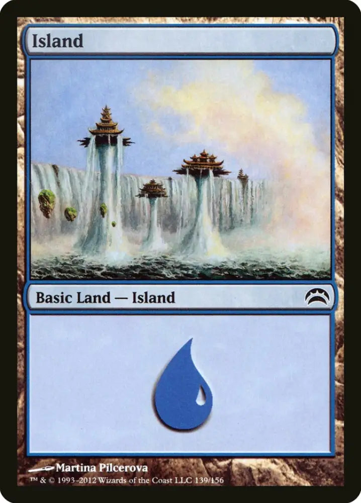Island (139) [Planechase 2012] - MTG Single