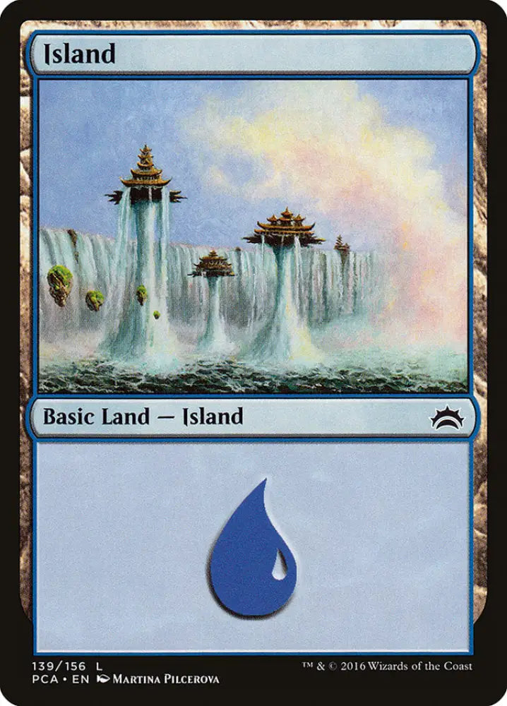 Island (139) [Planechase Anthology] - MTG Single