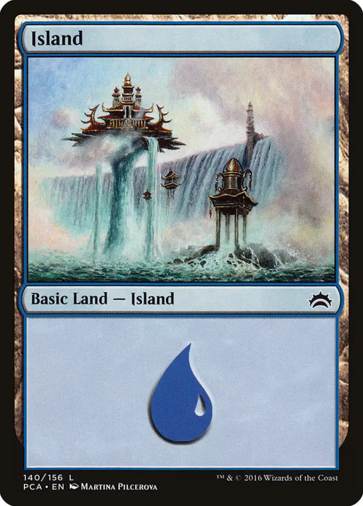 Island (140) [Planechase Anthology] - MTG Single