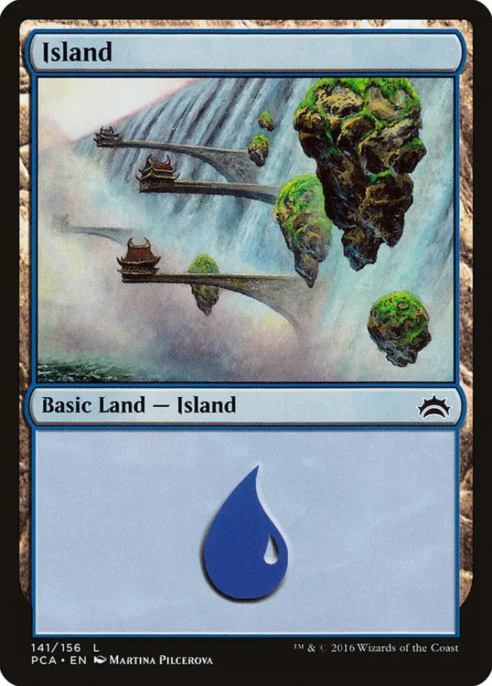 Island (141) [Planechase Anthology] - MTG Single