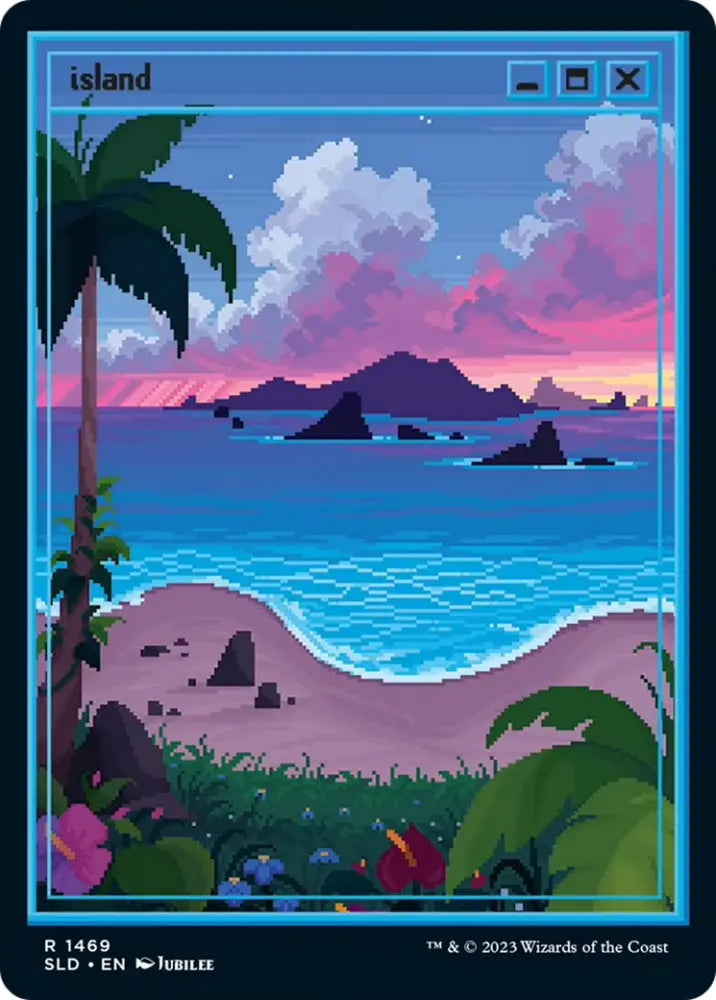 Island (1469) [Secret Lair Drop Series] - MTG Single