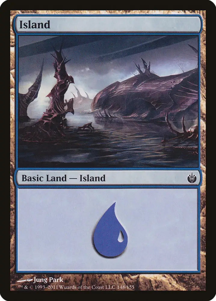Island (148) [Mirrodin Besieged] - MTG Single