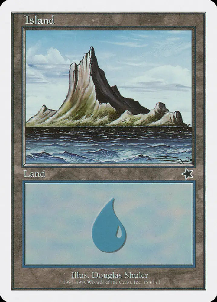 Island (158) [Starter 1999] - MTG Single