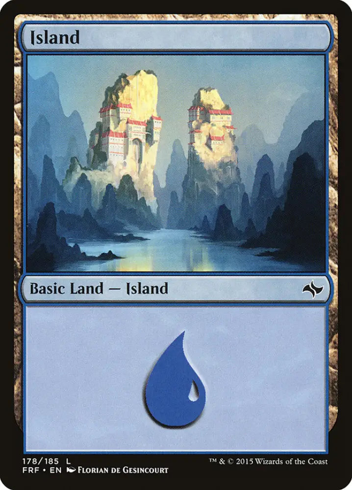 Island (178) [Fate Reforged] - MTG Single