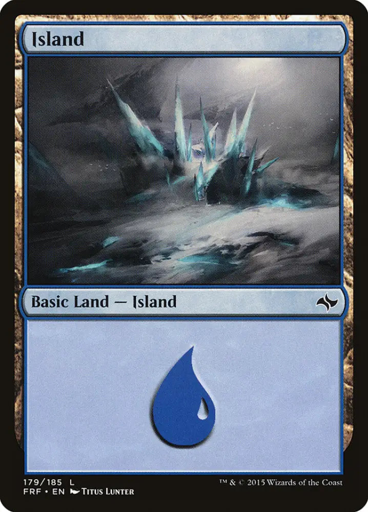 Island (179) [Fate Reforged] - MTG Single