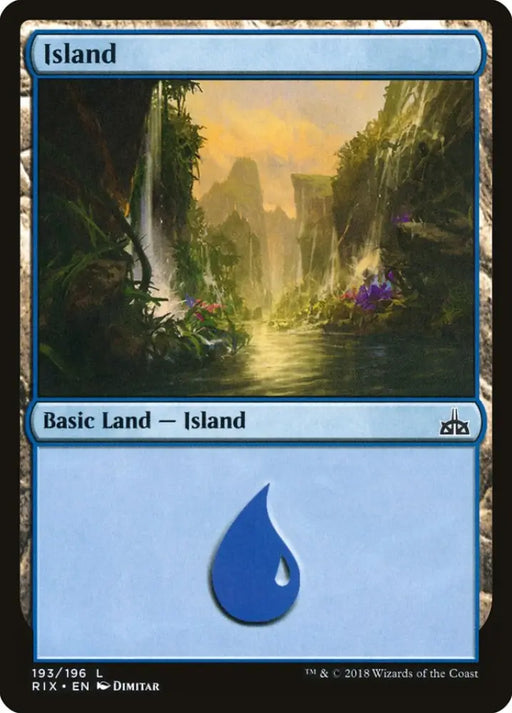 Island (193) [Rivals of Ixalan] - MTG Single