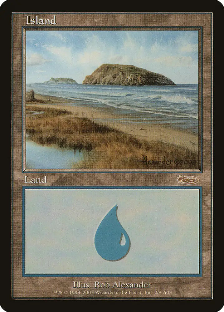 Island (2) [Arena League 2003] - MTG Single