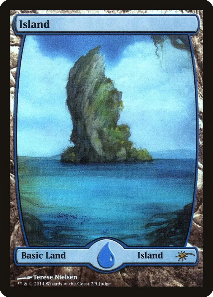 Island (2★) [Judge Gift Cards 2014] - MTG Single