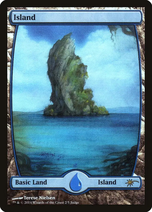 Island (2★) [Judge Gift Cards 2014] - MTG Single