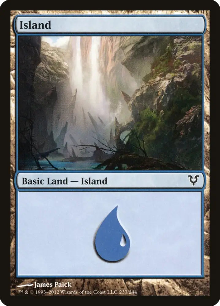 Island (233) [Avacyn Restored] - MTG Single