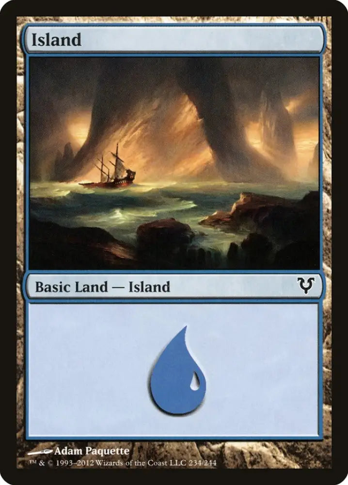 Island (234) [Avacyn Restored] - MTG Single