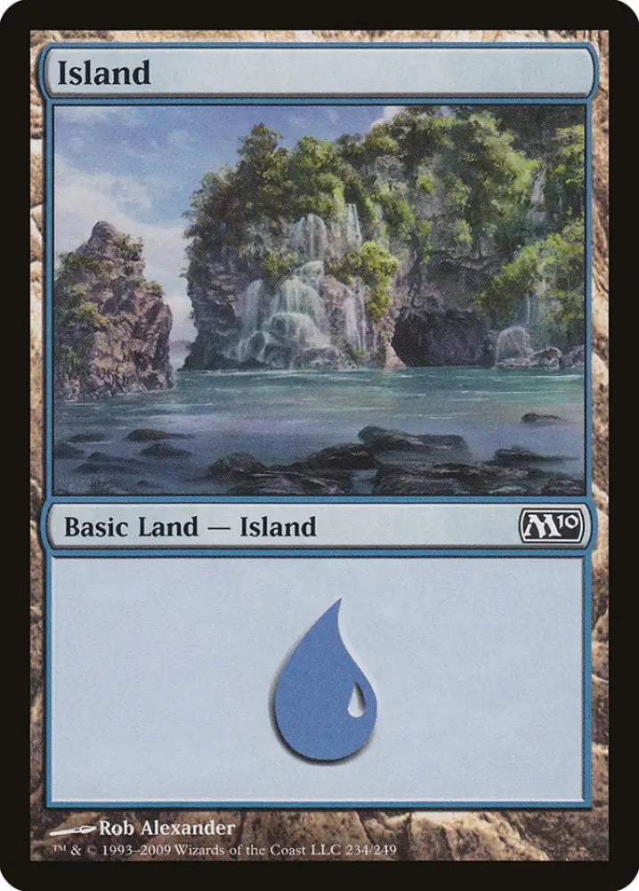 Island (234) [Magic 2010] - MTG Single
