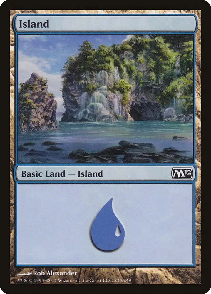 Island (234) [Magic 2012] - MTG Single