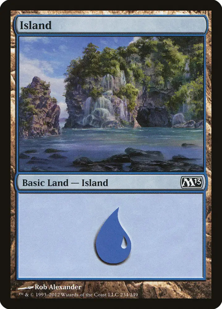 Island (234) [Magic 2013] - MTG Single