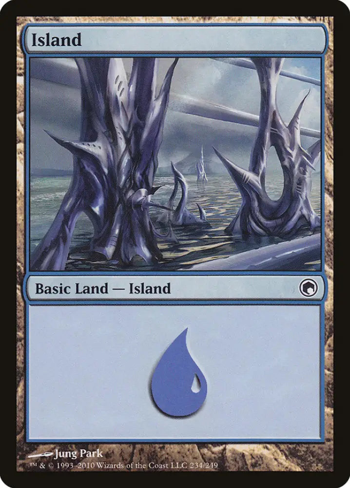Island (234) [Scars of Mirrodin] - MTG Single