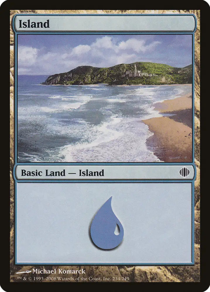 Island (234) [Shards of Alara] - MTG Single
