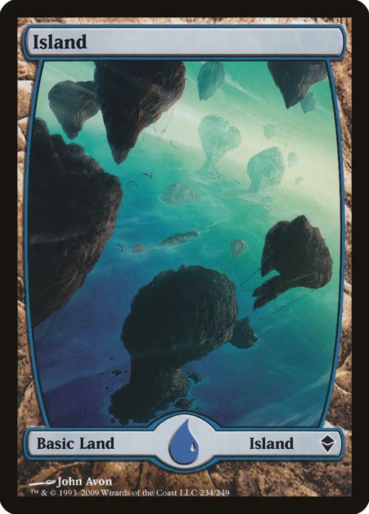 Island (234) [Zendikar] - MTG Single