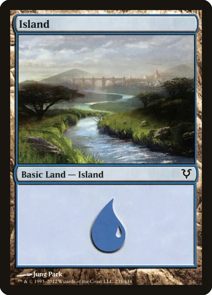 Island (235) [Avacyn Restored] - MTG Single