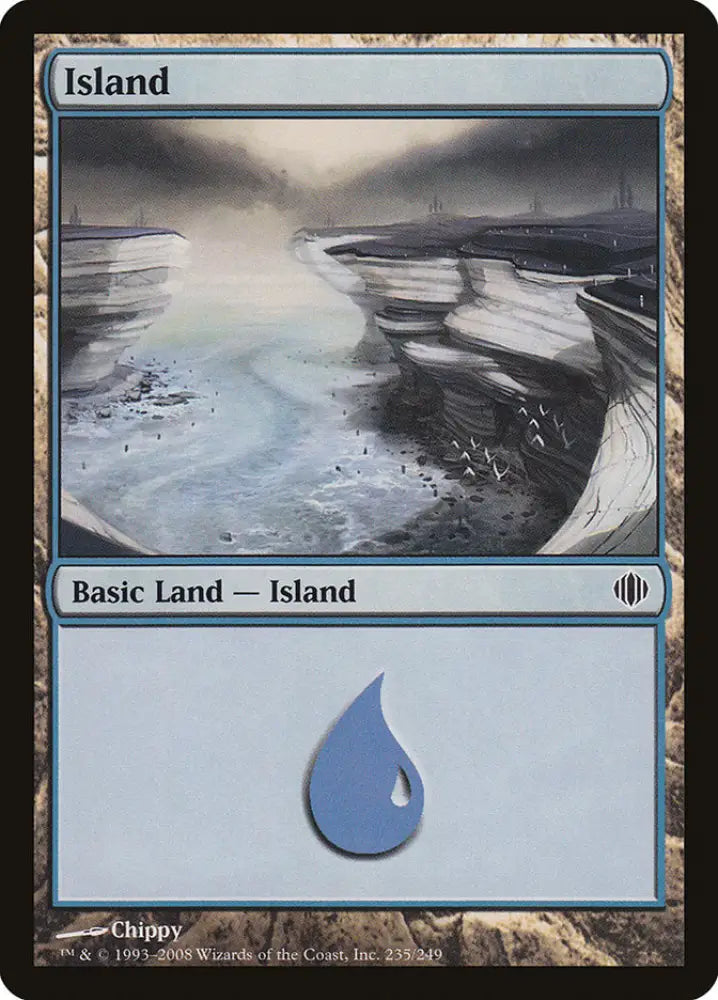 Island (235) [Shards of Alara] - MTG Single