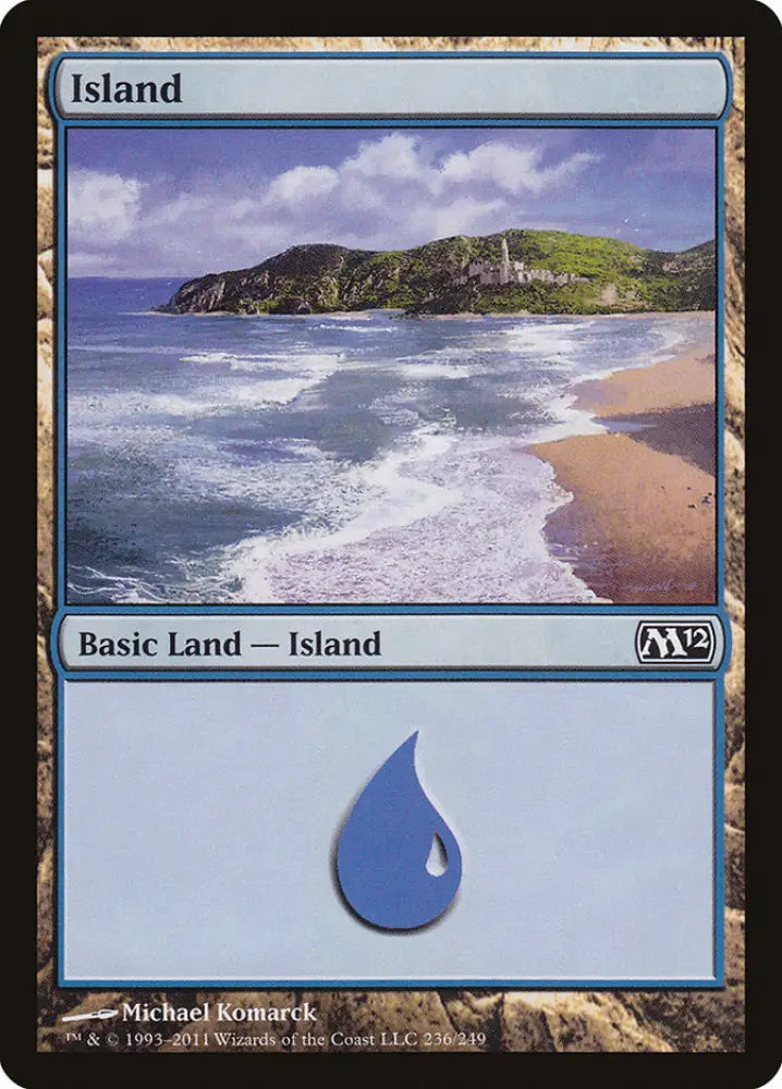 Island (236) [Magic 2012] - MTG Single