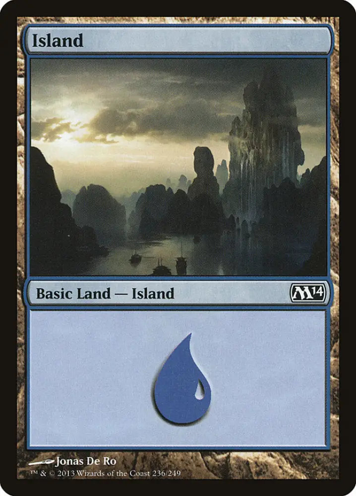 Island (236) [Magic 2014] - MTG Single
