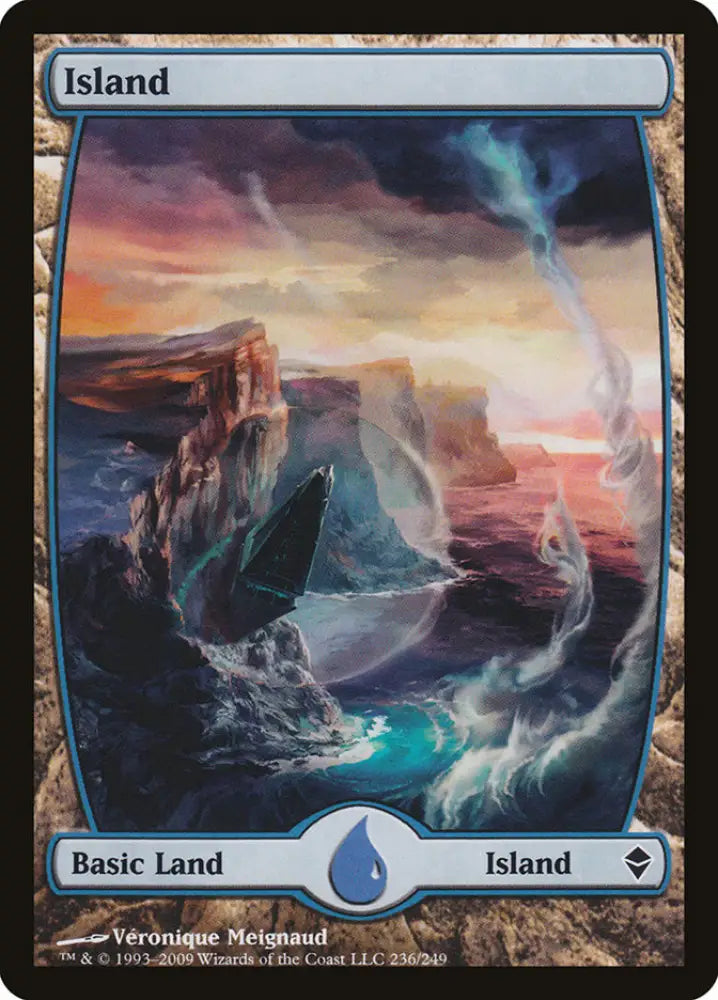 Island (236) [Zendikar] - MTG Single