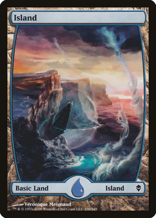 Island (236) [Zendikar] - MTG Single