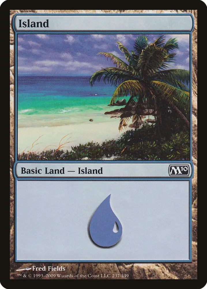 Island (237) [Magic 2010] - MTG Single